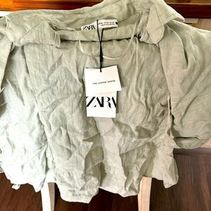 Zara linen the Lovina Dress 4786/318